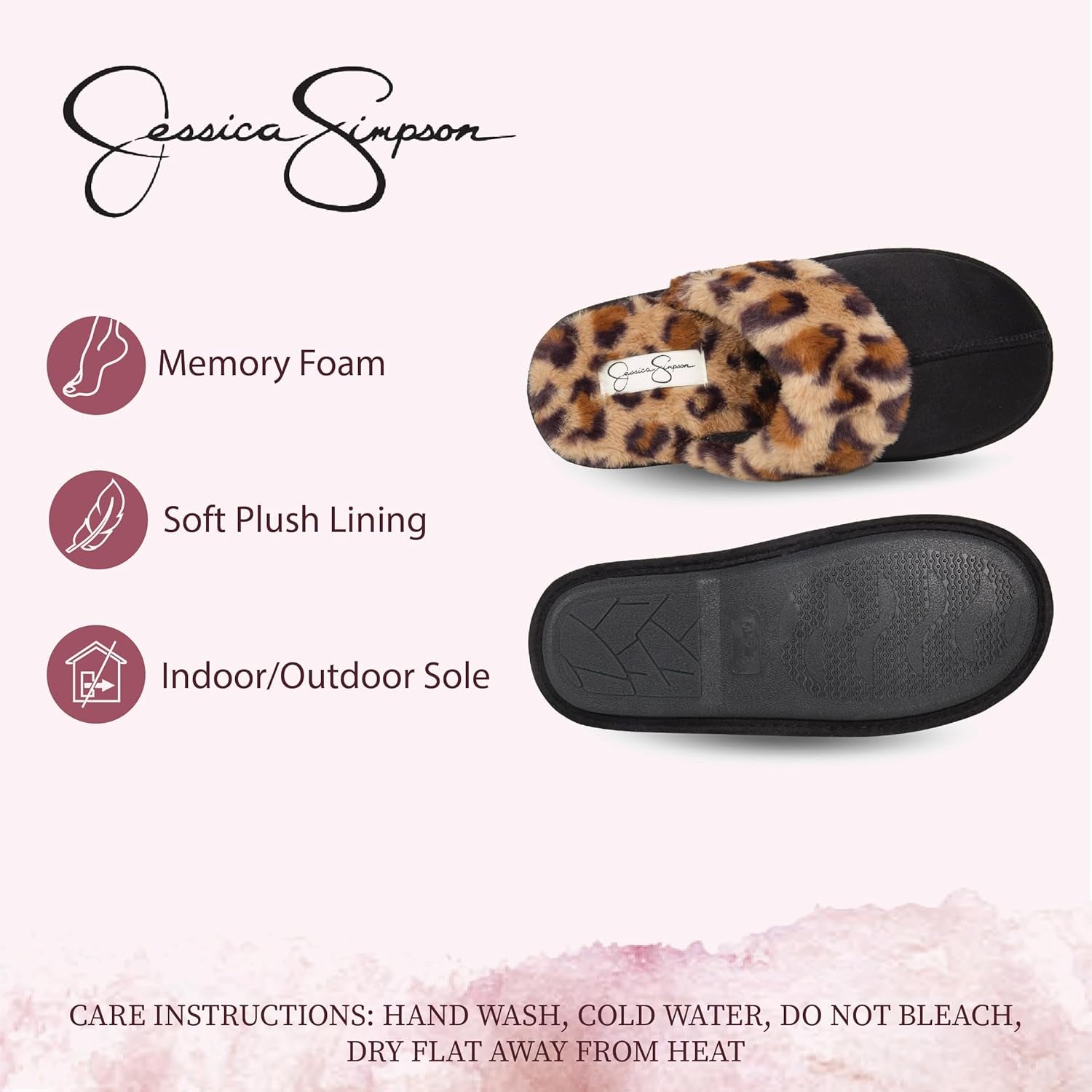 Women'S Comfy Faux Fur Memory Foam Slippers